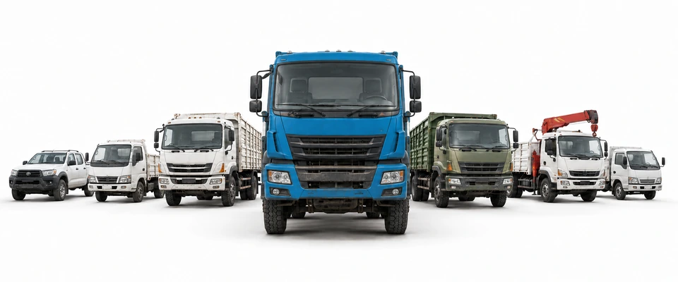 Commercial truck categories in Musaffah