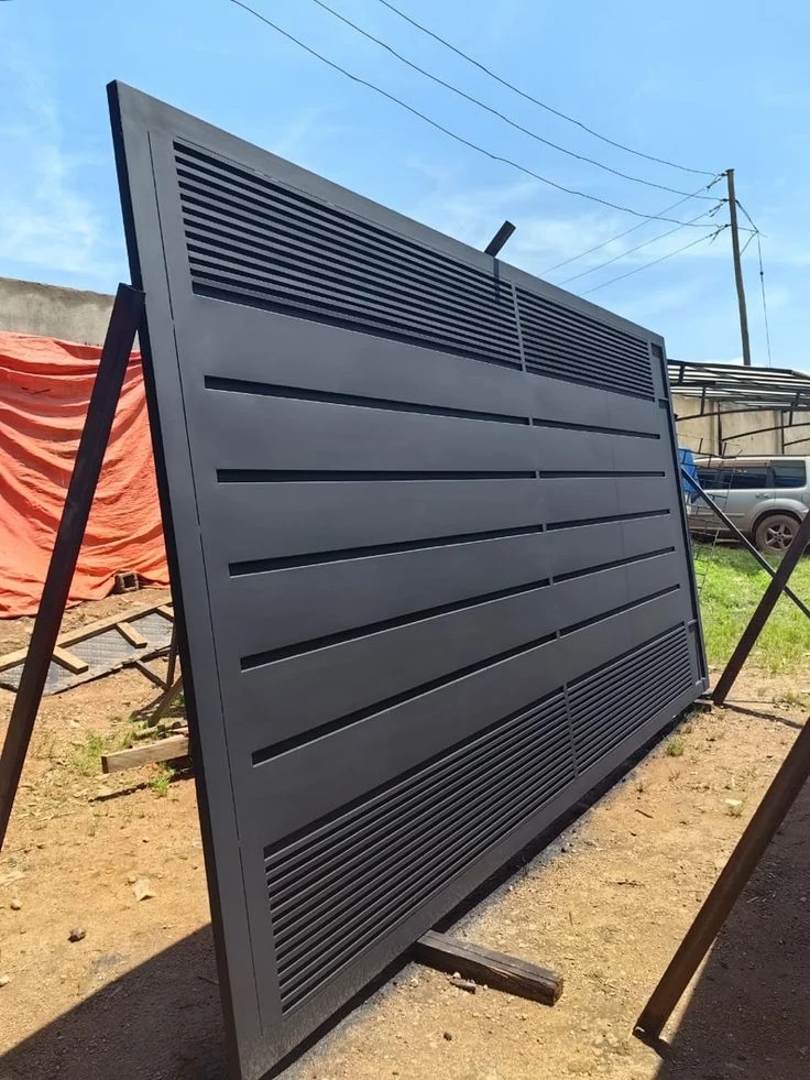 Fabricated metal gate panel