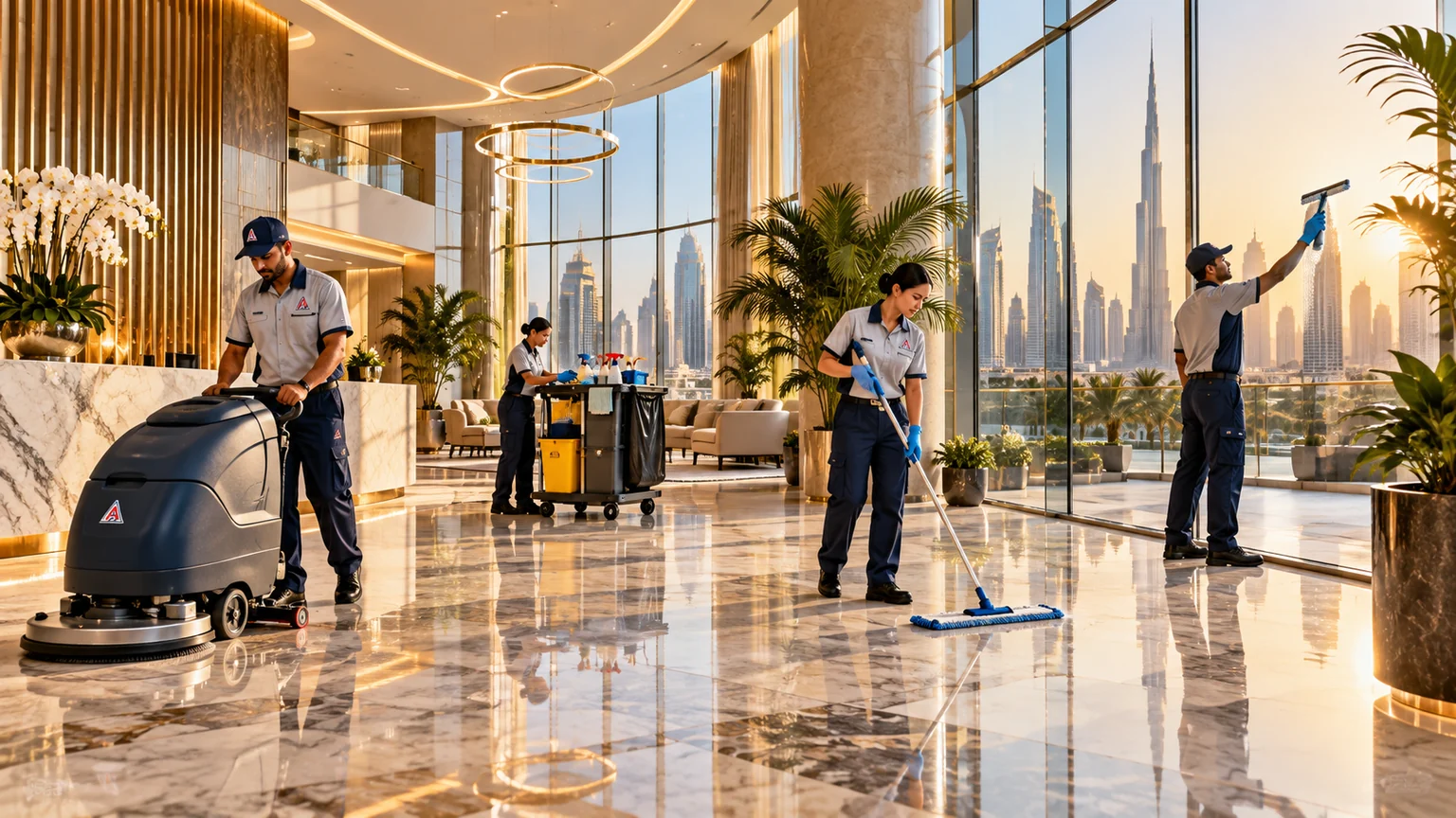 Professional cleaning support for commercial and institutional spaces.