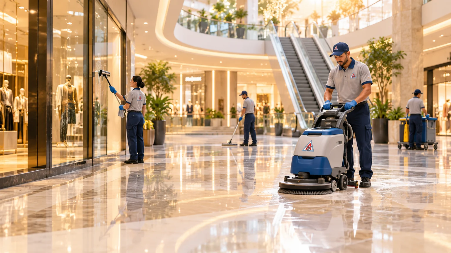 Clean spaces. Clear presentation. Direct coordination.