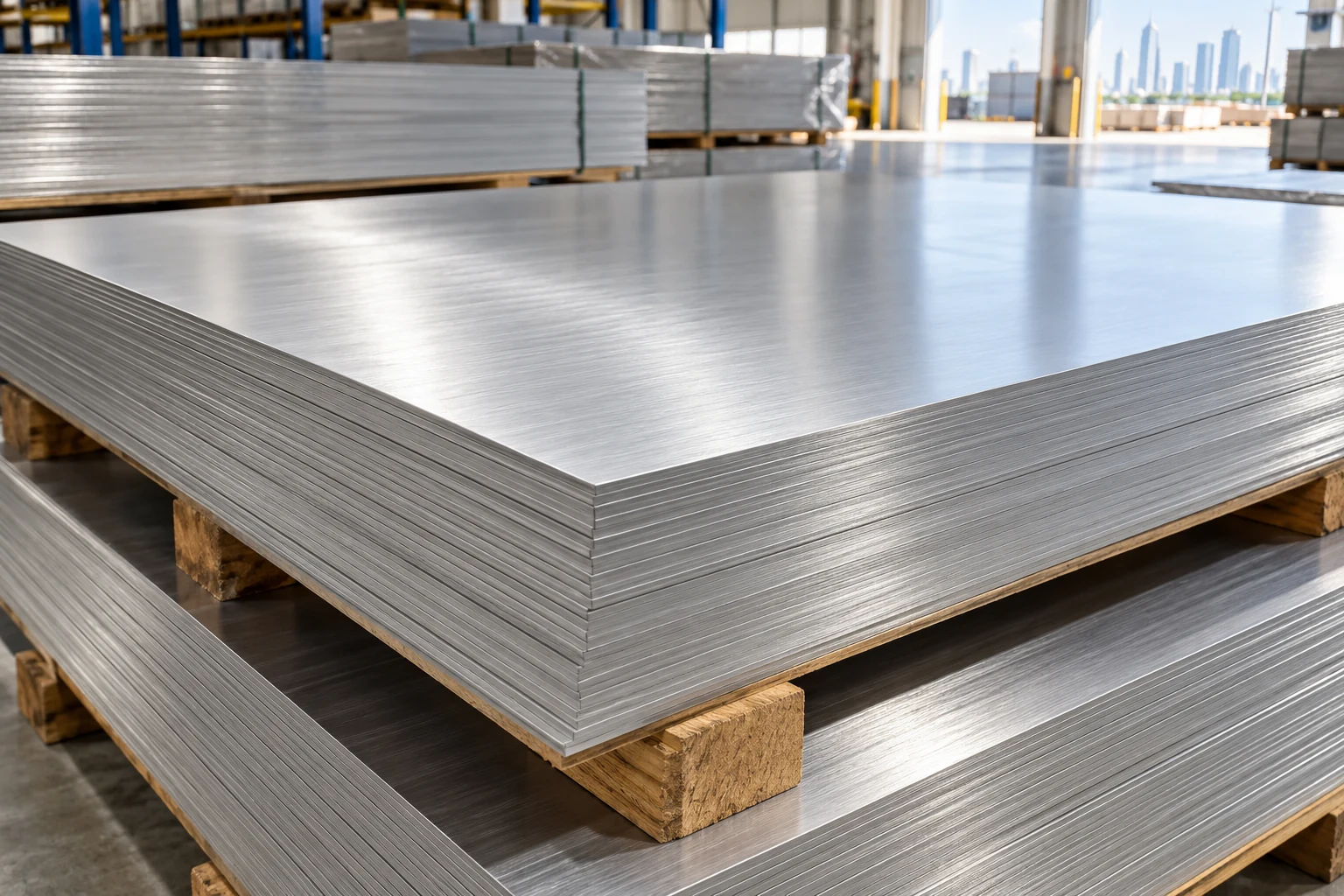 Representative building materials background