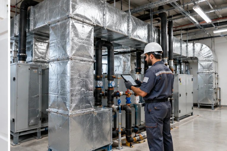 Mechanical HVAC system maintenance