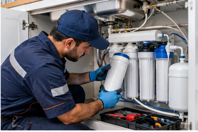 Filter system maintenance