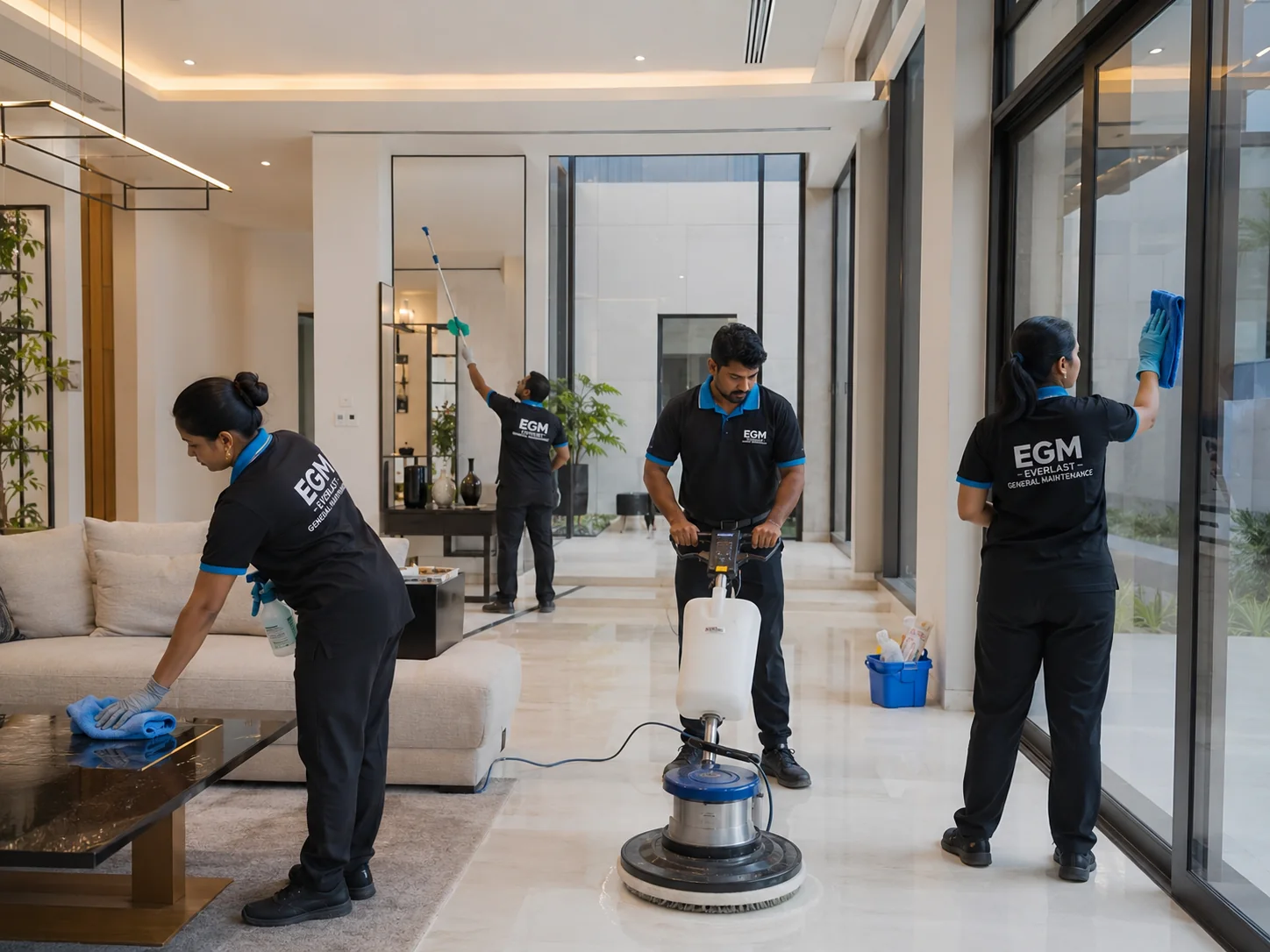 EGM cleaning services service