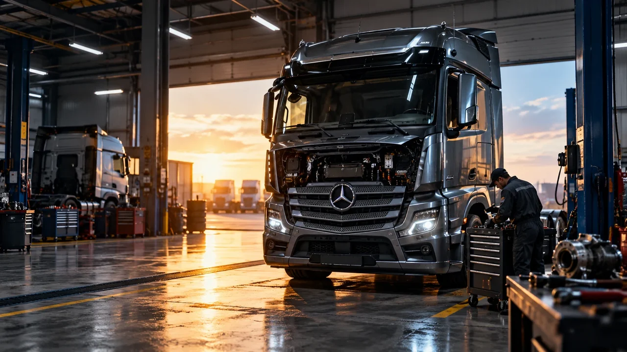 Heavy vehicle repairing