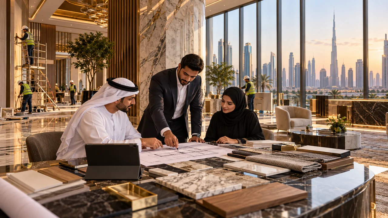 Interior renovation consultation in Dubai