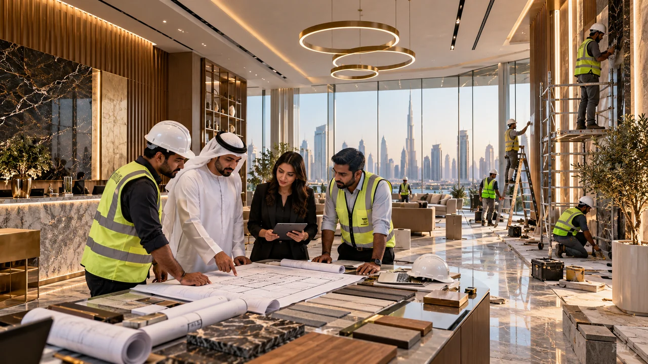 Interior renovation consultation in Dubai