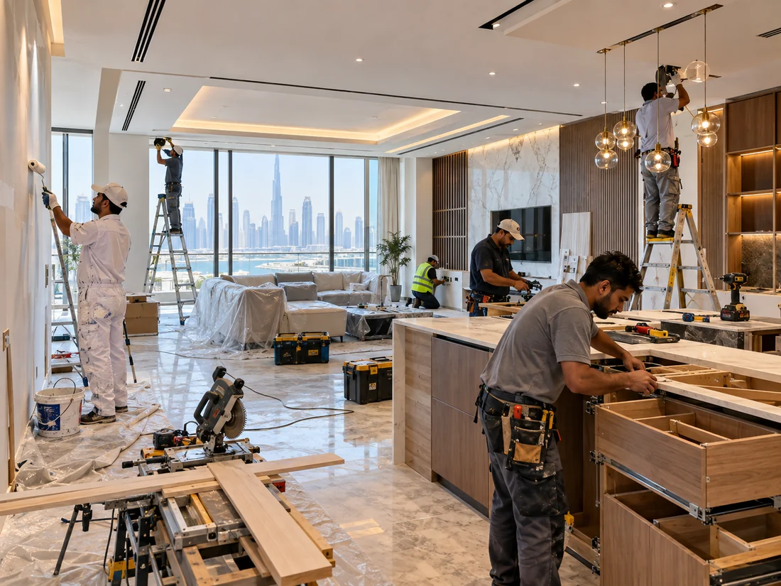 All kind of maintenance and renovation interior