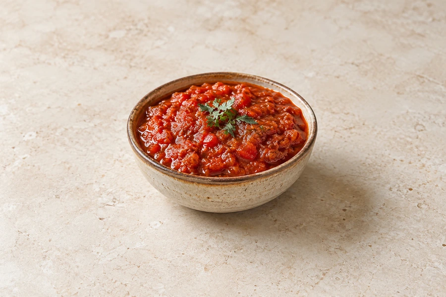 Dakkous (Tomato Chutney) — representative food photograph