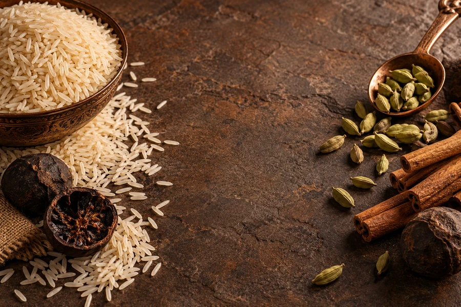 Rice and spices