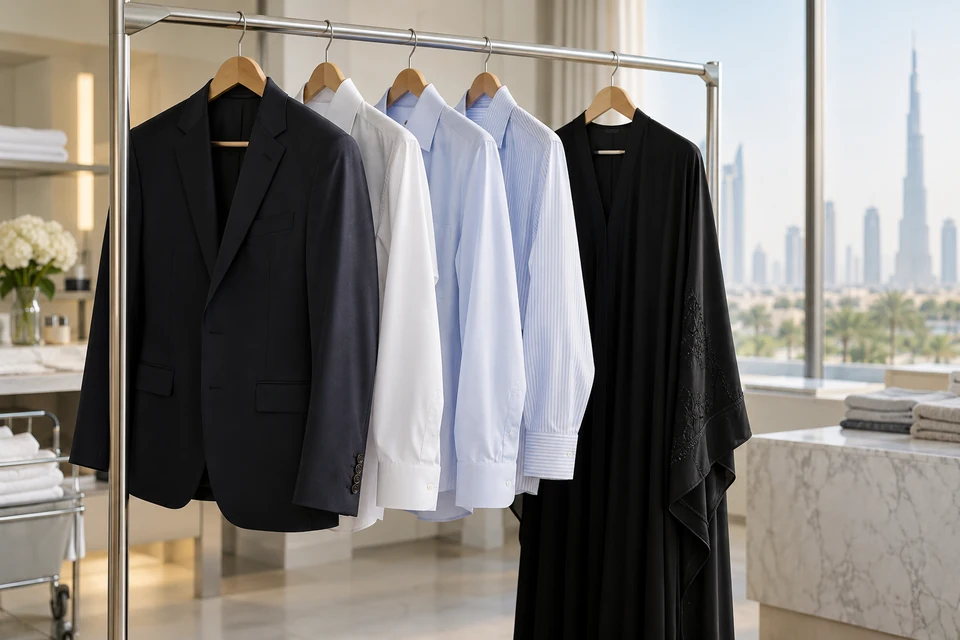 Dry cleaning — illustrative laundry photography
