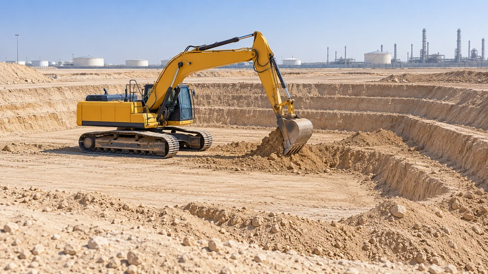 Excavation & Earthworks in a UAE project setting
