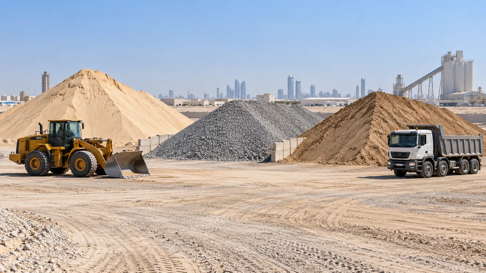 Material Supply & Disposal in a UAE project setting