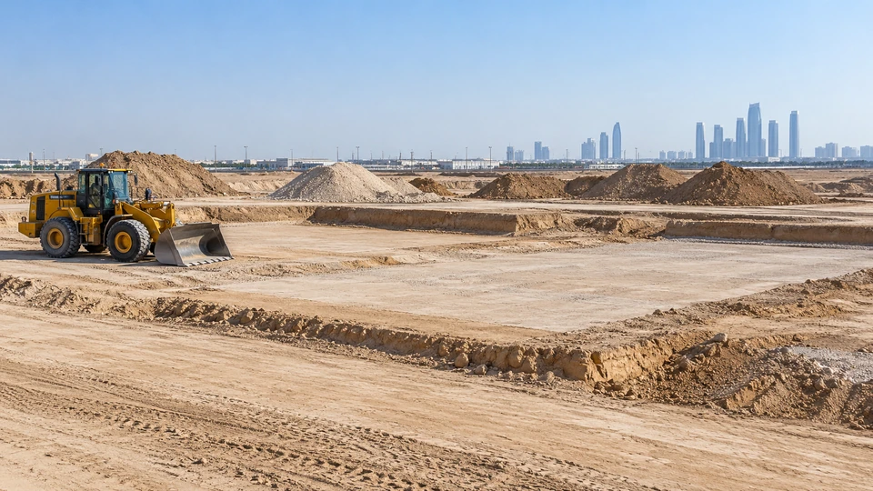Site Preparation in a UAE project setting