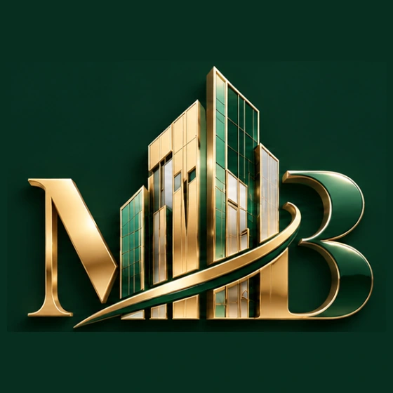 Muneeb and Bilal dimensional architectural logo — V2