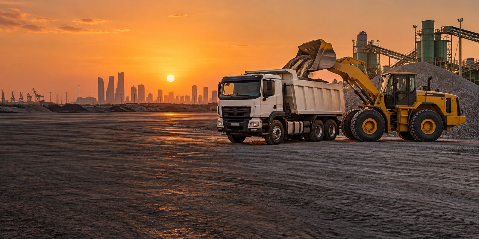 Illustrative Abu Dhabi transport scene