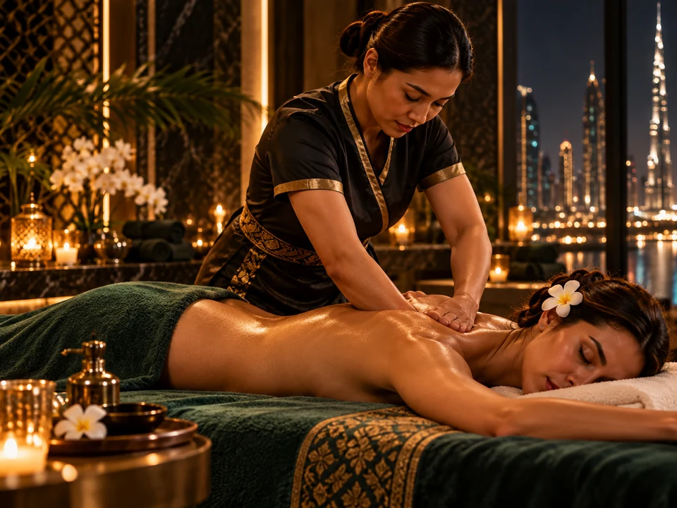 Natural touch therapeutic spa environment