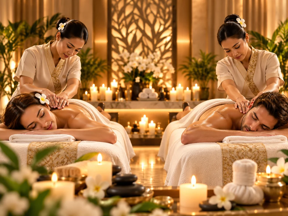 Couple massage