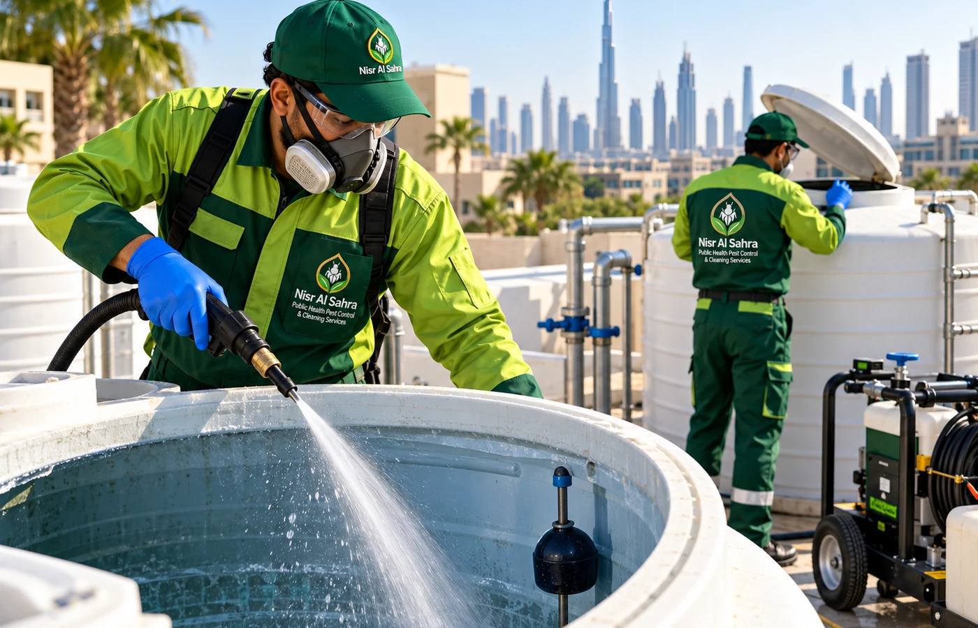 Water Tank Cleaning & Disinfection