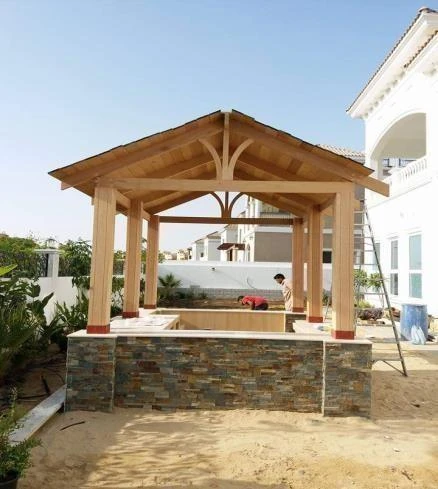 Timber gazebo