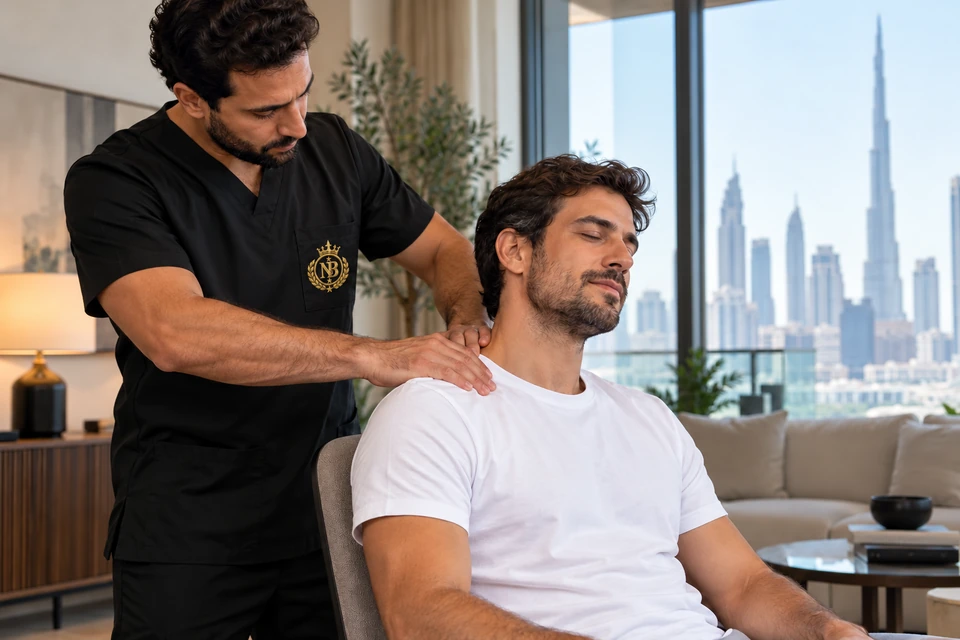Shoulder Massage representative home service