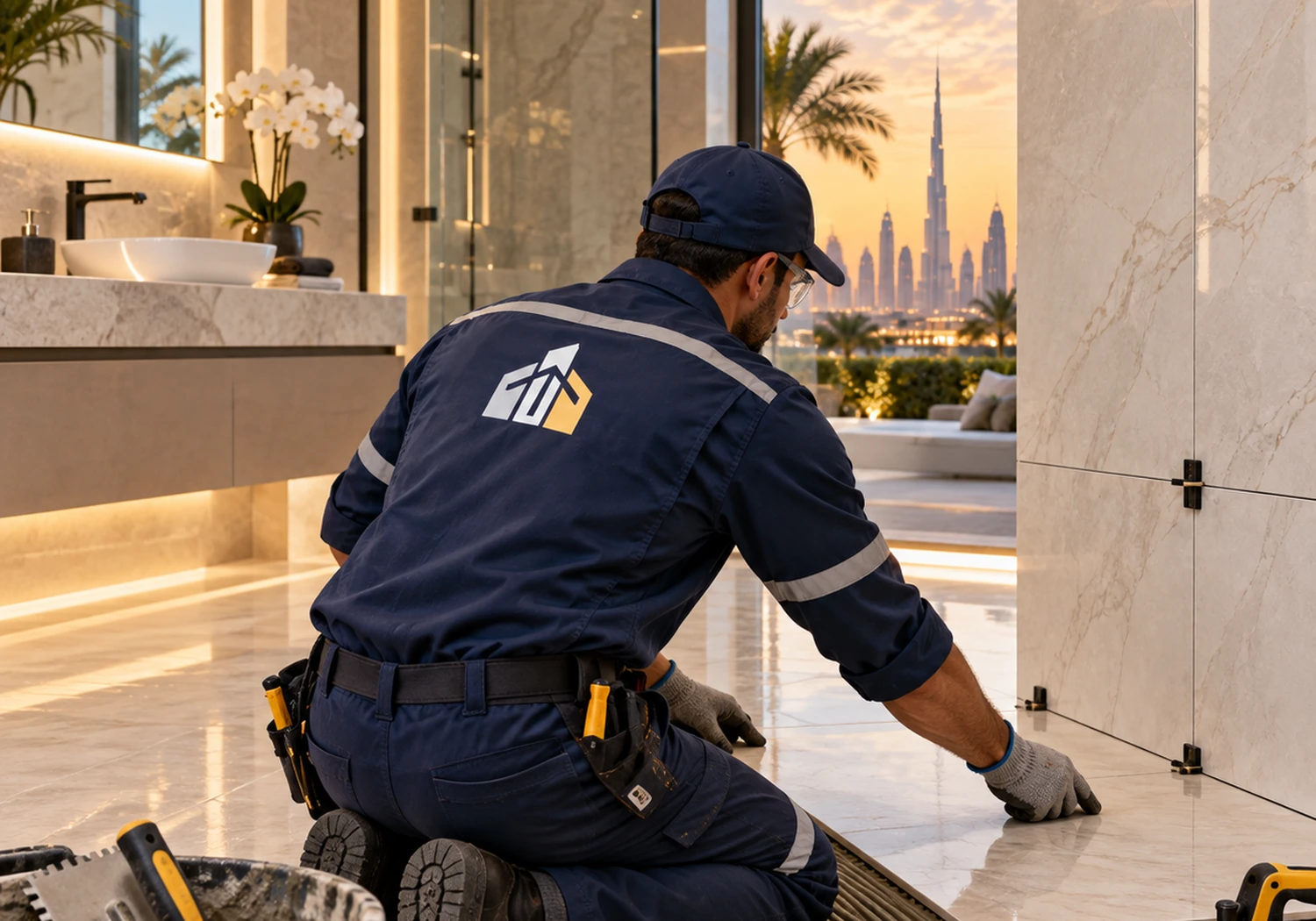 Floor & Wall Tiling Works visual