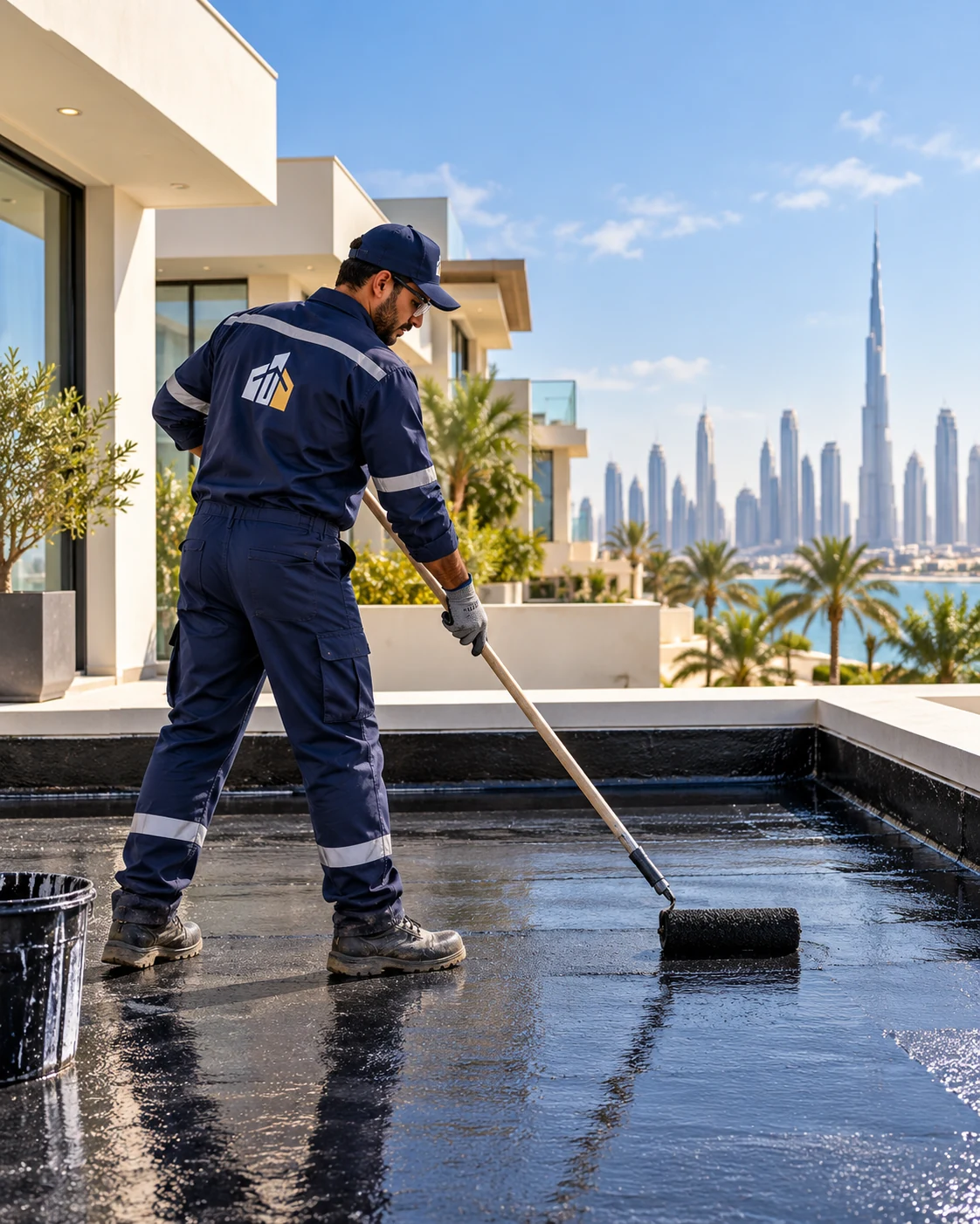 Waterproofing visual