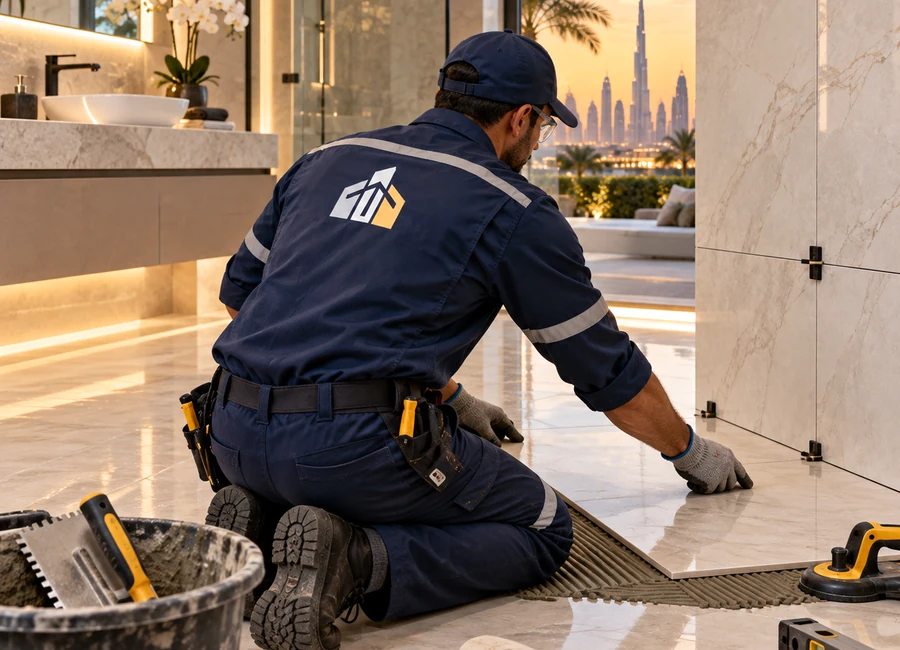 Floor & Wall Tiling Works