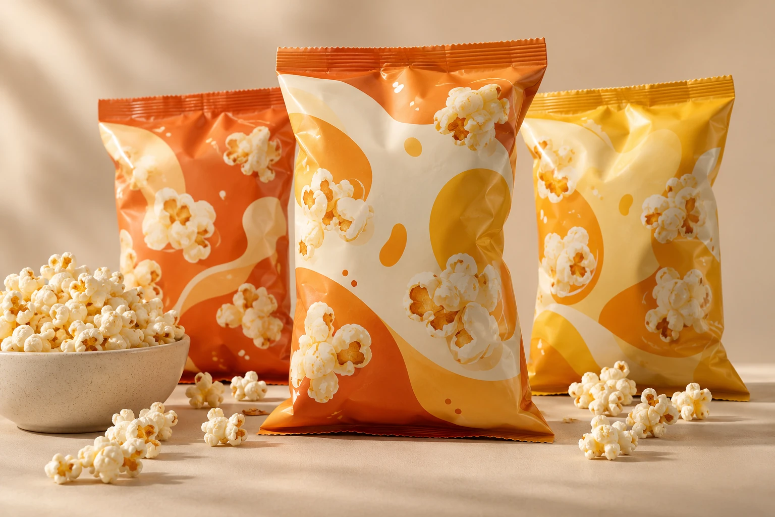 Popcorn packaging