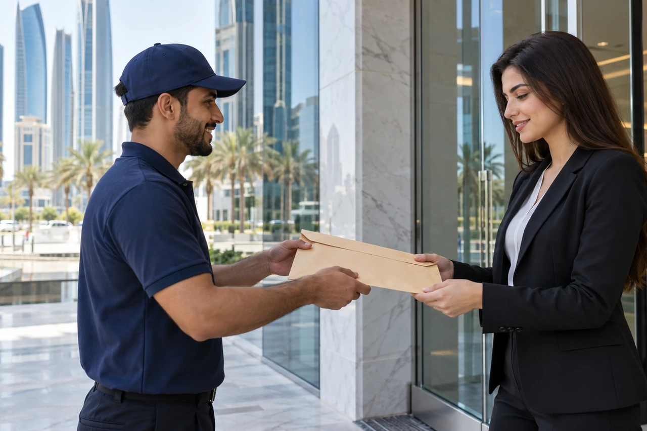 Courier Services service illustration