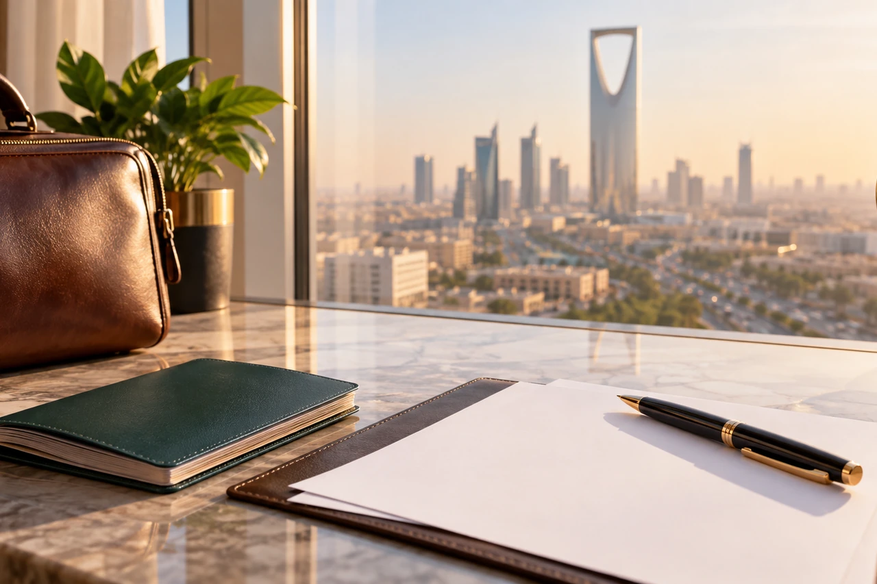 Saudi Visa Assistance service illustration