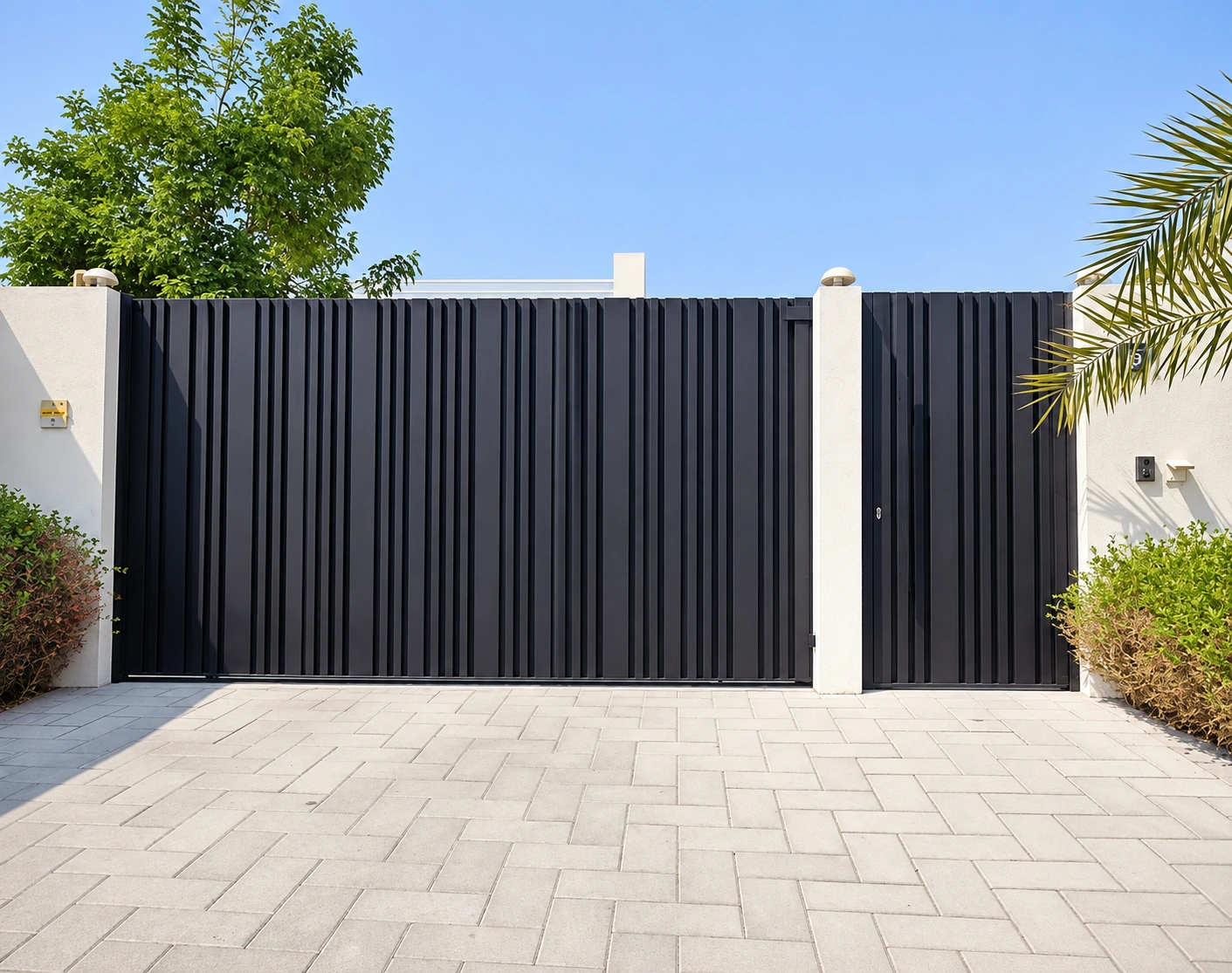 Aluminum sliding and swing doors