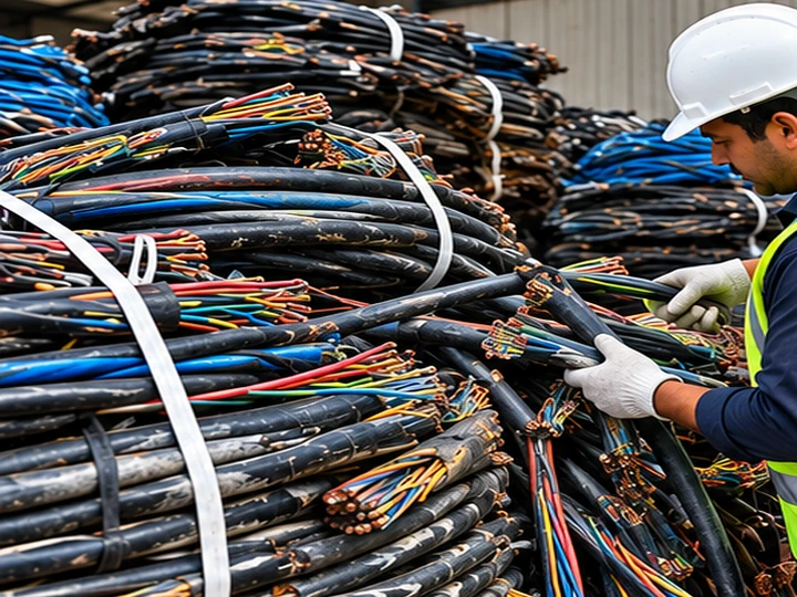 Illustrative recycling imagery for Cables
