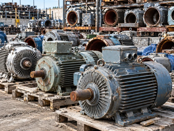 Illustrative recycling imagery for Industrial Motors