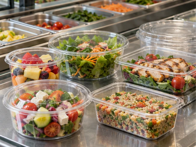 Clear Plastic Containers packaging products