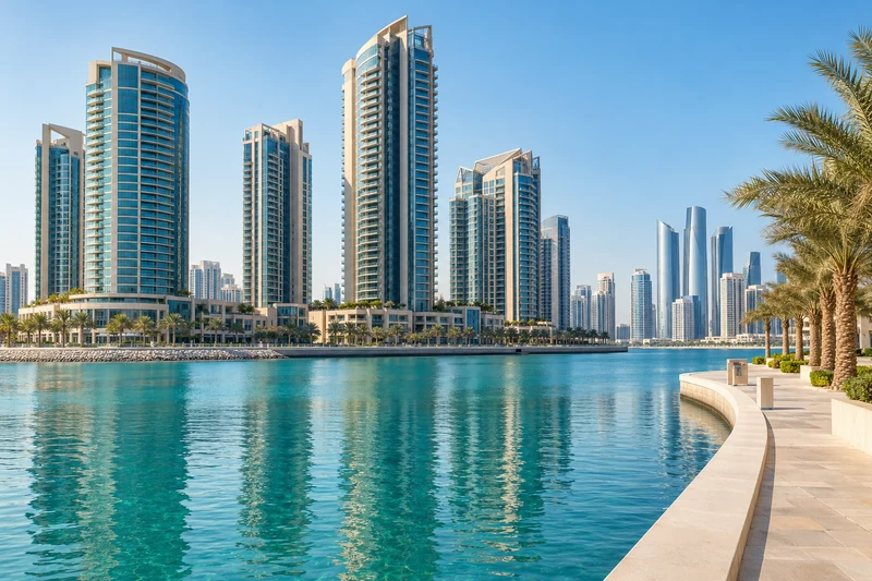 Waterfront — illustrative property imagery