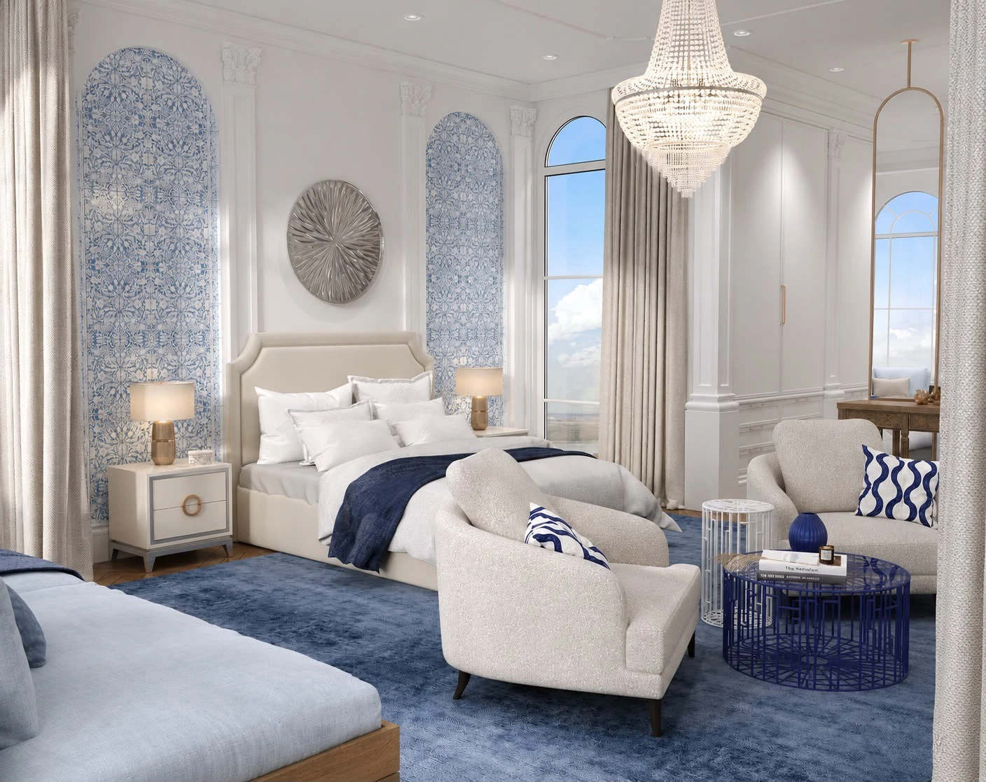 Client-supplied interior image