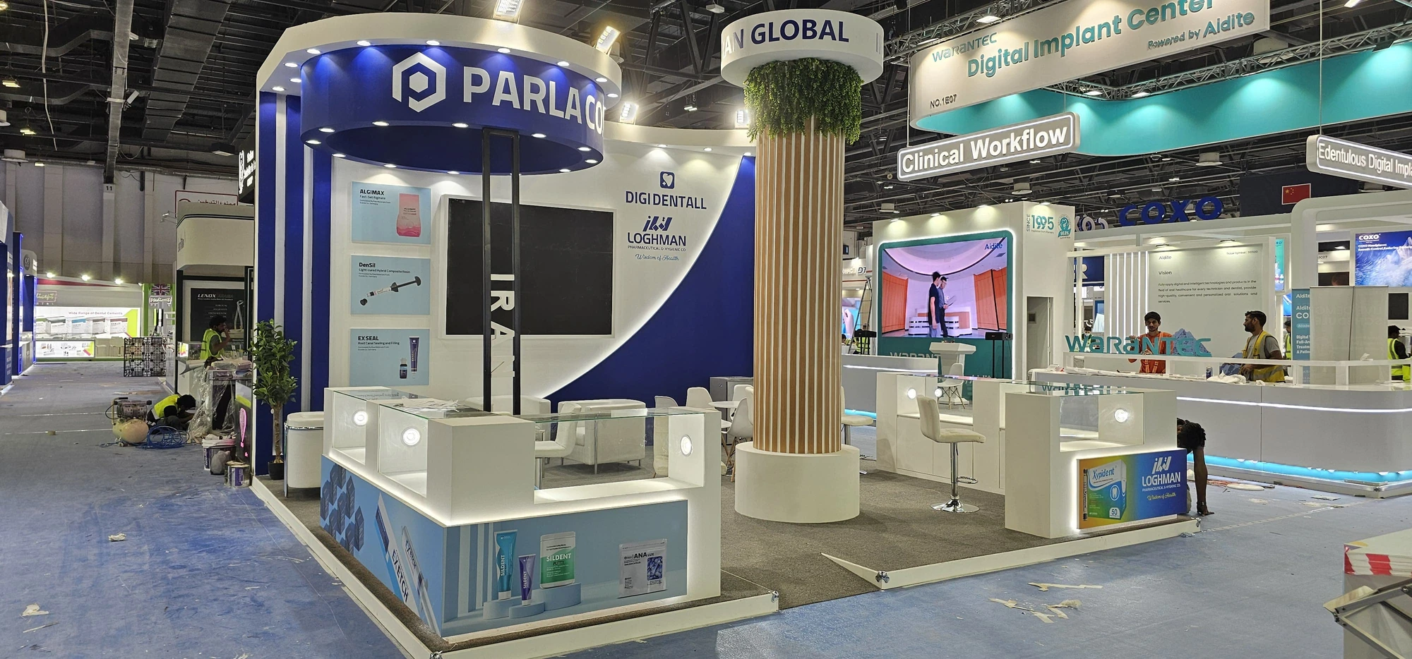 Showcase exhibition stand