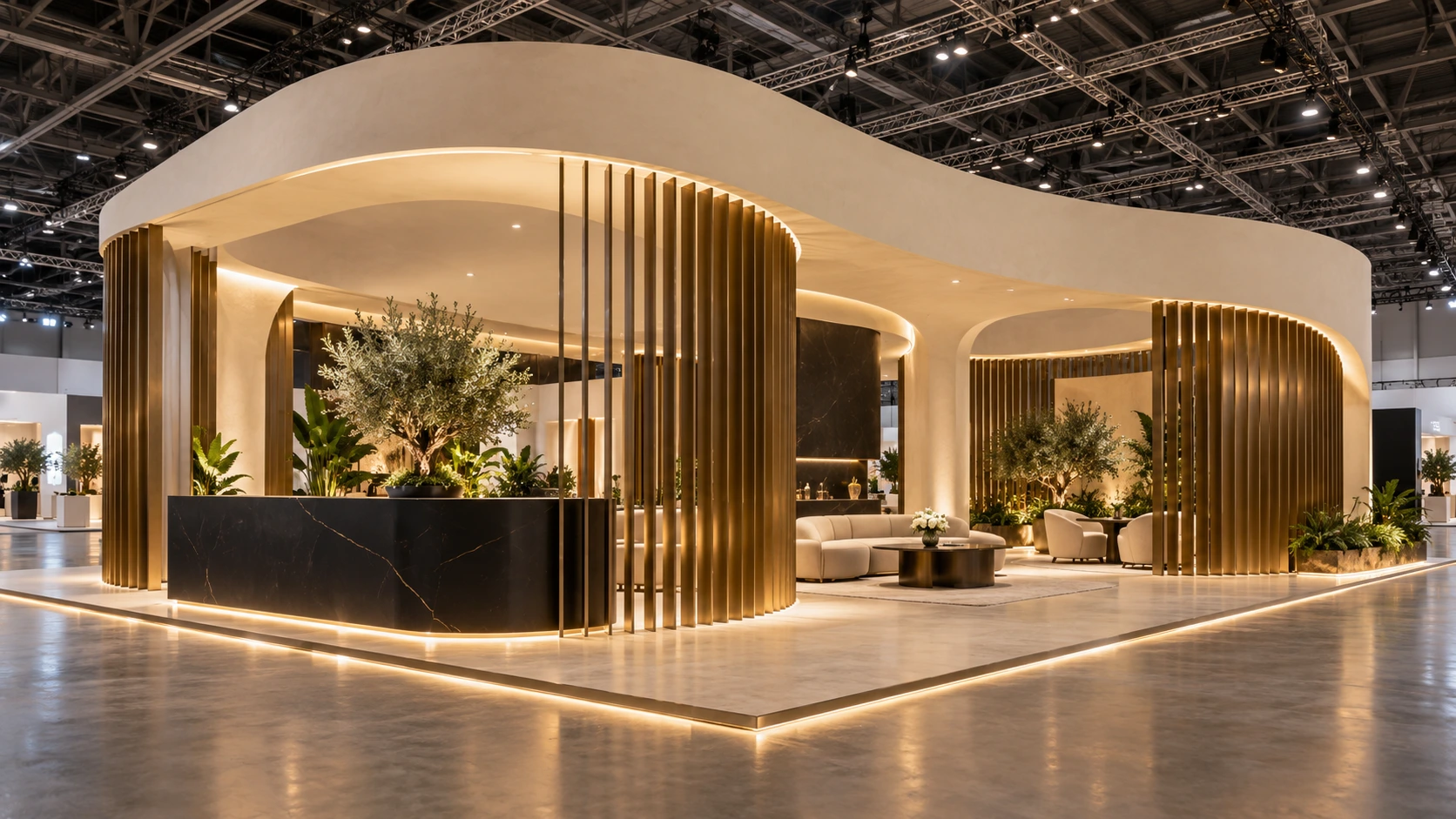 Illustrative stand design