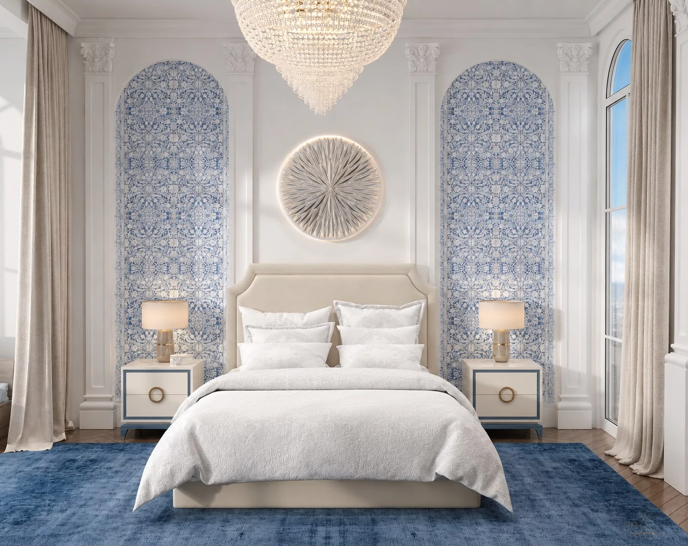 Client-supplied interior image