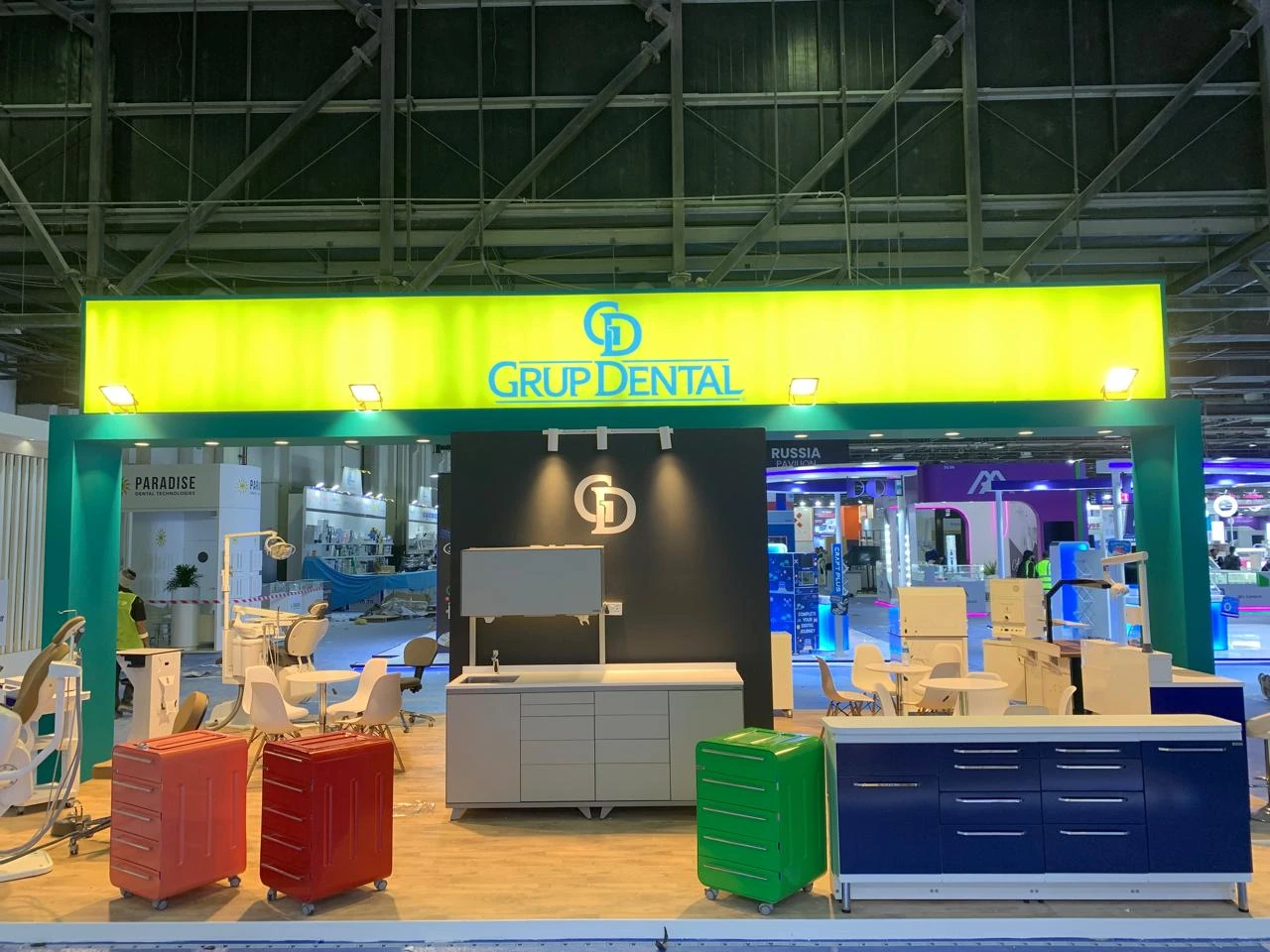 Client-supplied exhibition photograph