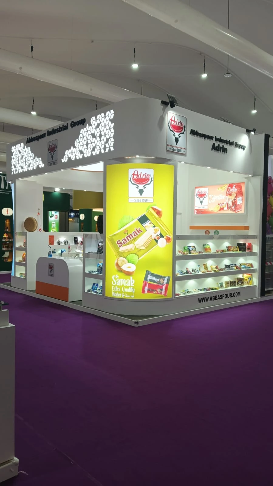 Client-supplied exhibition photograph