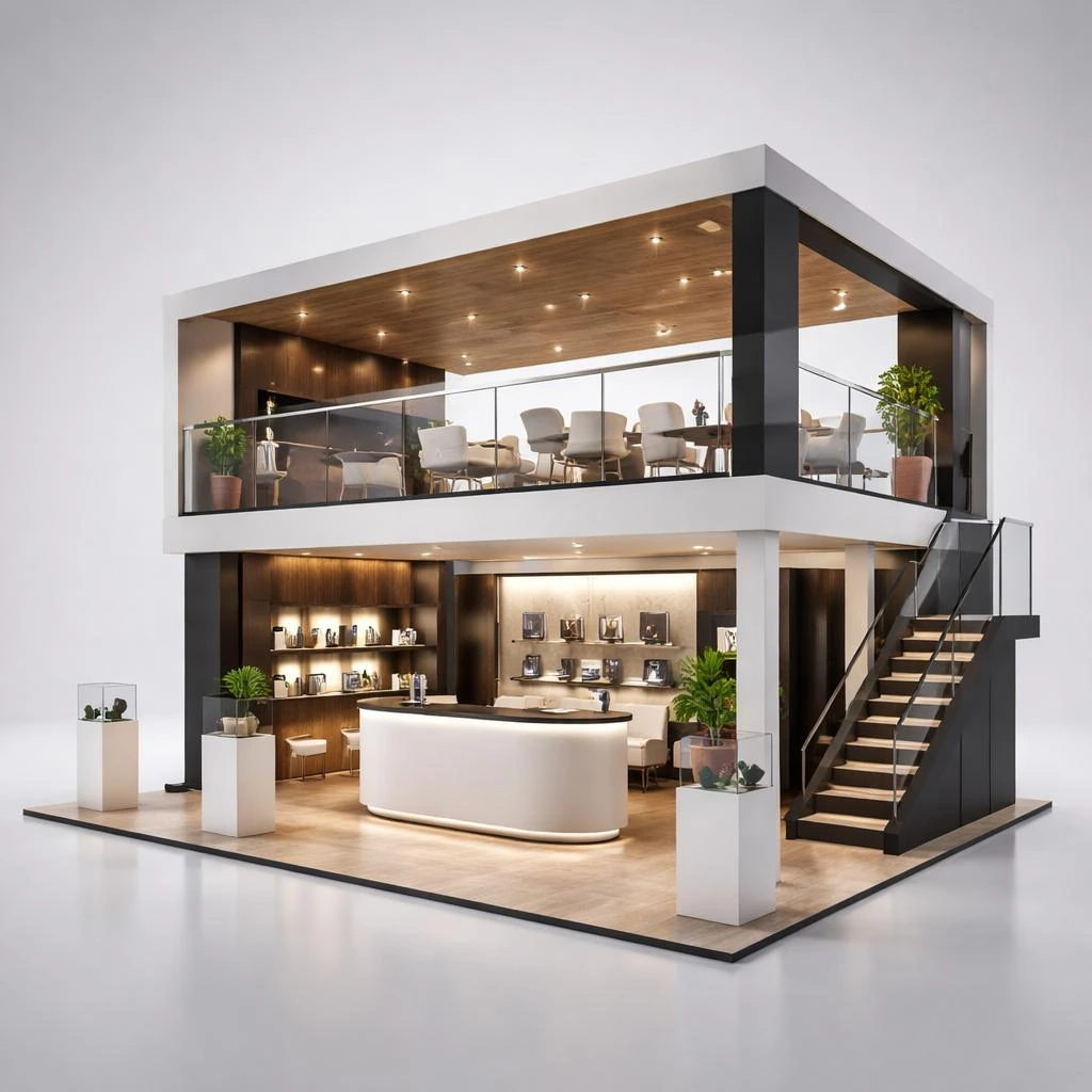 Client-supplied double decker concept