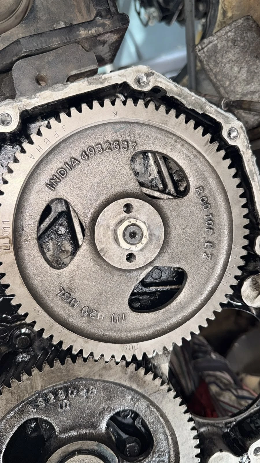 Client photograph of mechanical work