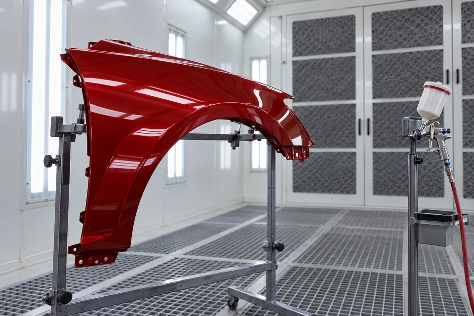 Vehicle painting — representative service image