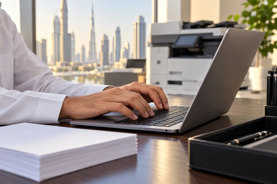 Typing Services — representative service photograph