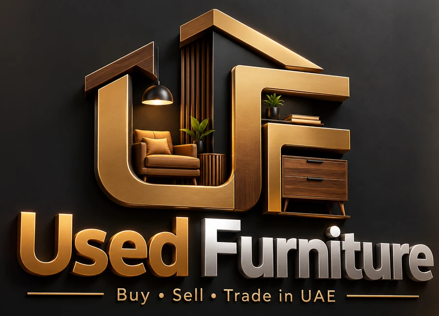 Used Furniture 3D logo